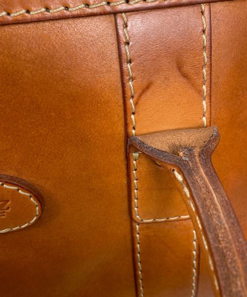 Herz（ヘルツ）Herz (ヘルツ) ボストンバッグSサイズ ブラウンの古着・服飾アイテム