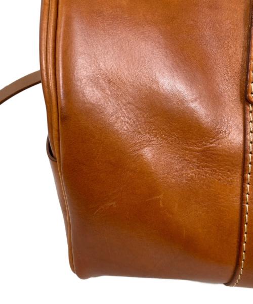 Herz（ヘルツ）Herz (ヘルツ) ボストンバッグSサイズ ブラウンの古着・服飾アイテム