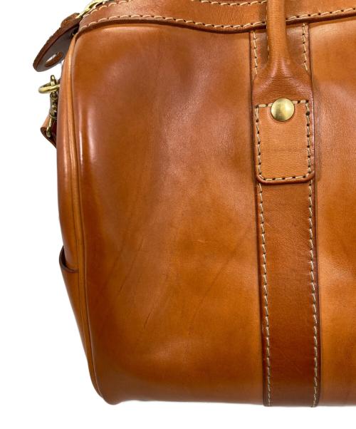 Herz（ヘルツ）Herz (ヘルツ) ボストンバッグSサイズ ブラウンの古着・服飾アイテム