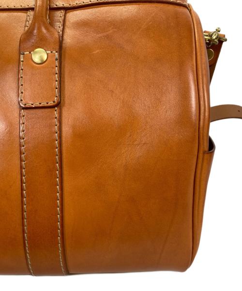 Herz（ヘルツ）Herz (ヘルツ) ボストンバッグSサイズ ブラウンの古着・服飾アイテム