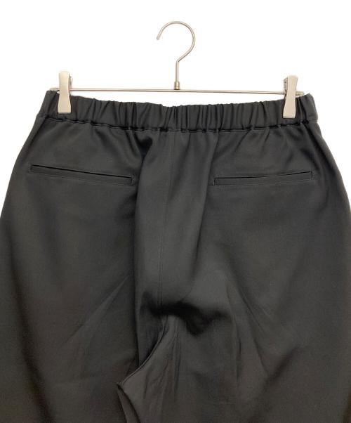 Graphpaper（グラフペーパー）Graphpaper (グラフペーパー) Scale Off Wool Wide Chef Pants ブラック サイズ:1の古着・服飾アイテム