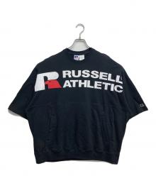 RUSSELL ATHLETIC×MISTER GENTLE MAN（ラッセルアスレチック×ミスタージェントルマン）の古着「ショートスリーブスウェット」｜ブラック