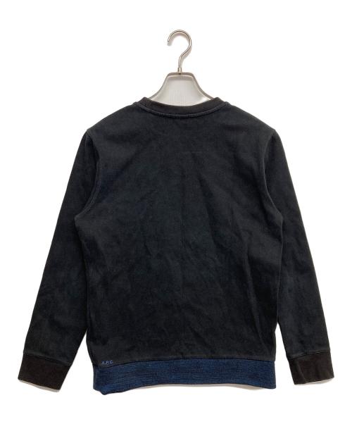 A.P.C.（アーペーセー）A.P.C. (アーペーセー) スウェット ブラック サイズ:Sの古着・服飾アイテム