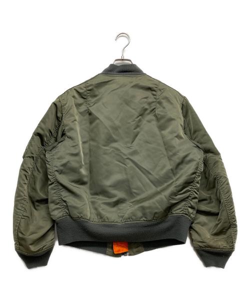 ALPHA（アルファ）ALPHA (アルファ) フライトジャケット カーキ サイズ:Mの古着・服飾アイテム