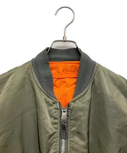 ALPHA（アルファ）ALPHA (アルファ) フライトジャケット カーキ サイズ:Mの古着・服飾アイテム