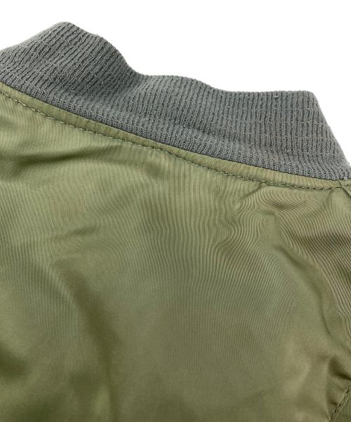 ALPHA（アルファ）ALPHA (アルファ) フライトジャケット カーキ サイズ:Mの古着・服飾アイテム