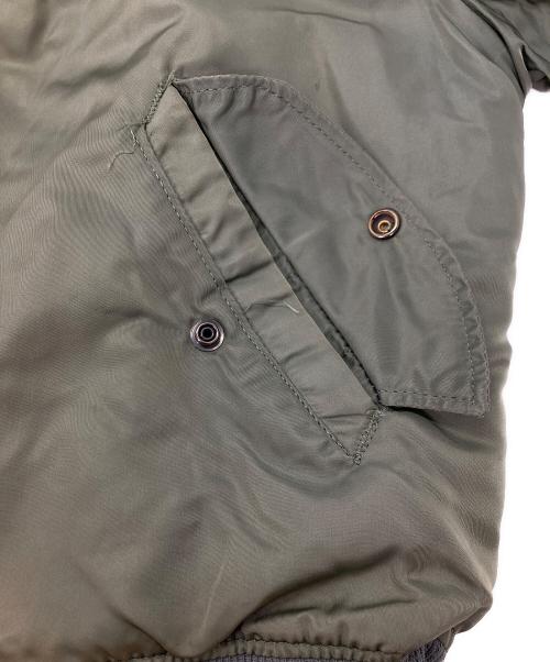 ALPHA（アルファ）ALPHA (アルファ) フライトジャケット カーキ サイズ:Mの古着・服飾アイテム