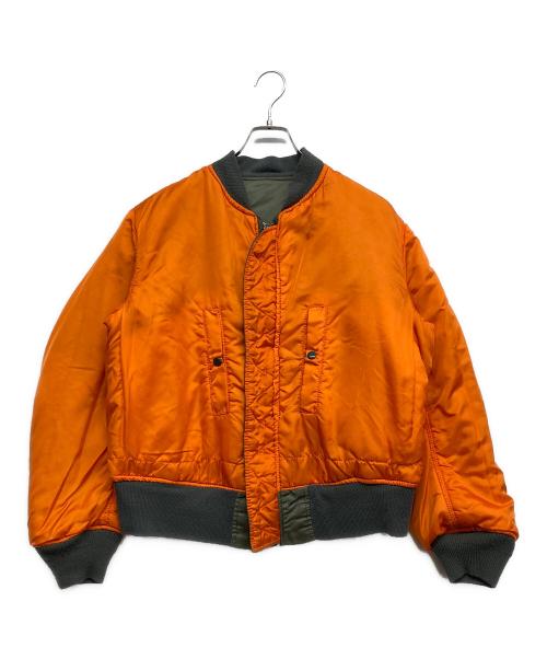 ALPHA（アルファ）ALPHA (アルファ) フライトジャケット カーキ サイズ:Mの古着・服飾アイテム