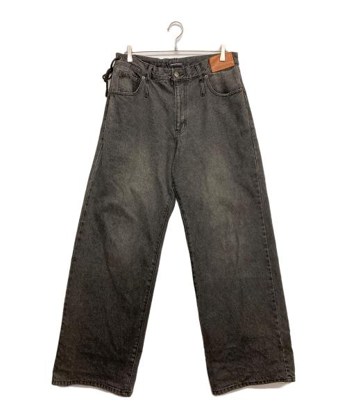 HIROKI TSUZUKI（ヒロキツズキ）HIROKI TSUZUKI (ヒロキツズキ) バギーデニムパンツ ブラック サイズ:Fの古着・服飾アイテム