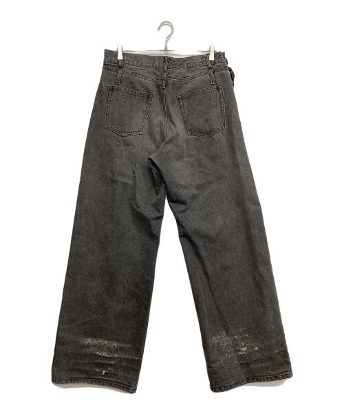 HIROKI TSUZUKI（ヒロキツズキ）HIROKI TSUZUKI (ヒロキツズキ) バギーデニムパンツ ブラック サイズ:Fの古着・服飾アイテム
