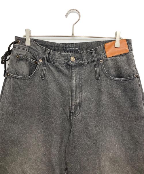 HIROKI TSUZUKI（ヒロキツズキ）HIROKI TSUZUKI (ヒロキツズキ) バギーデニムパンツ ブラック サイズ:Fの古着・服飾アイテム