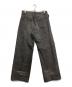 HIROKI TSUZUKI (ヒロキツズキ) バギーデニムパンツ ブラック サイズ:F：8000円
