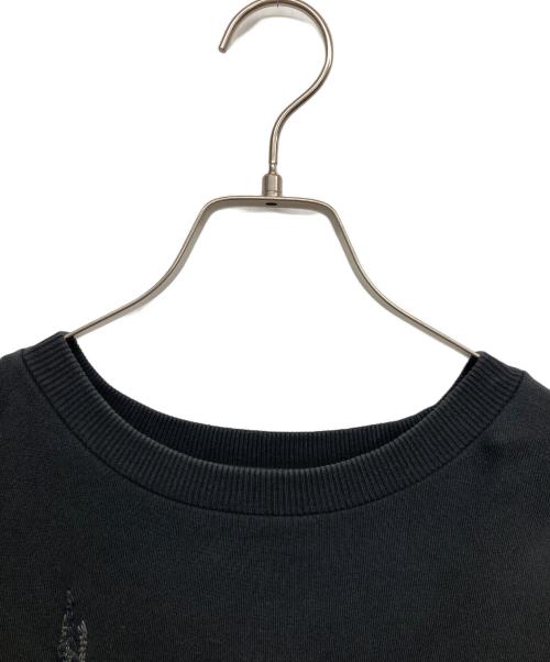 MAISON SPECIAL（メゾンスペシャル）MAISON SPECIAL (メゾンスペシャル) 刺繍スウェット ブラック サイズ:00の古着・服飾アイテム