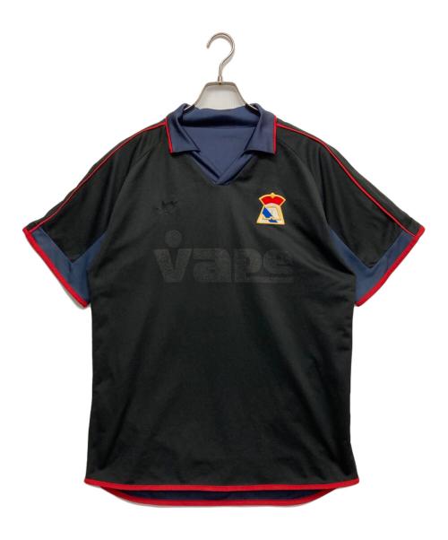 A BATHING APE（アベイシングエイプ）A BATHING APE (アベイシングエイプ) リバーシブルフットボールTシャツ ネイビー×ブラック サイズ:不明の古着・服飾アイテム