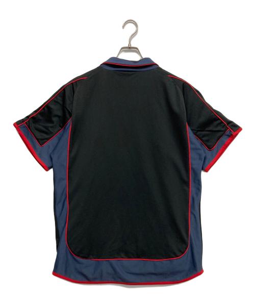 A BATHING APE（アベイシングエイプ）A BATHING APE (アベイシングエイプ) リバーシブルフットボールTシャツ ネイビー×ブラック サイズ:不明の古着・服飾アイテム