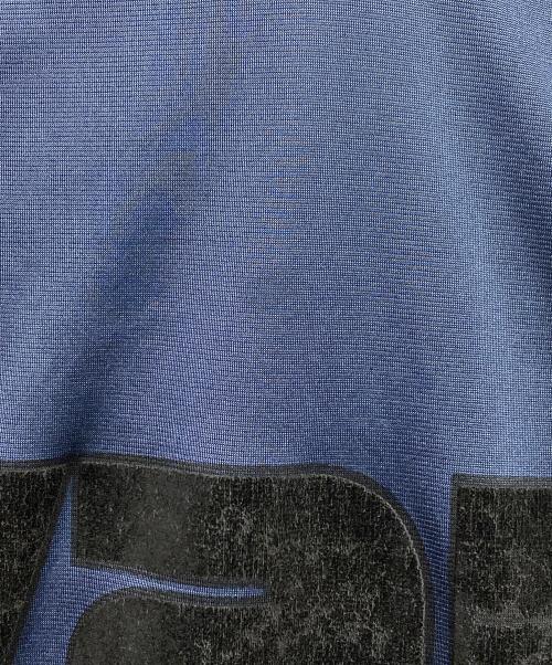 A BATHING APE（アベイシングエイプ）A BATHING APE (アベイシングエイプ) リバーシブルフットボールTシャツ ネイビー×ブラック サイズ:不明の古着・服飾アイテム