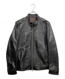 ABAHOUSE（アバハウス）の古着「レザージャケット」｜ブラック