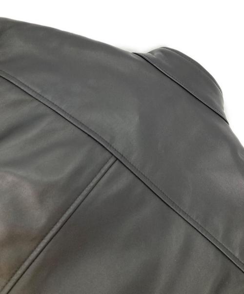 ABAHOUSE（アバハウス）ABAHOUSE (アバハウス) レザージャケット ブラック サイズ:48の古着・服飾アイテム