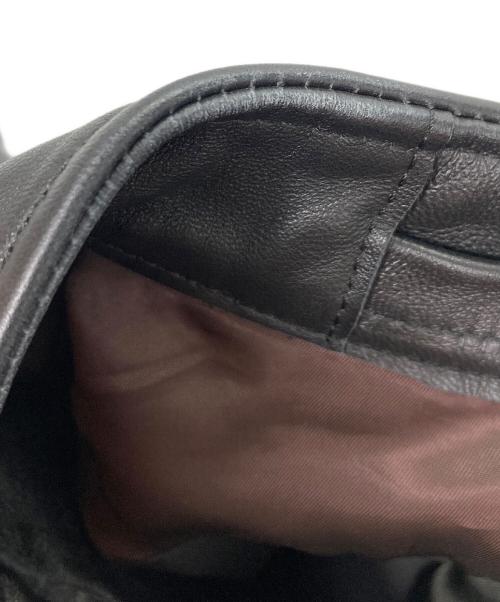 ABAHOUSE（アバハウス）ABAHOUSE (アバハウス) レザージャケット ブラック サイズ:48の古着・服飾アイテム