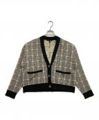 ARMANI EXCHANGEアルマーニ エクスチェンジ）の古着「ニットカーディガン」｜ブラック