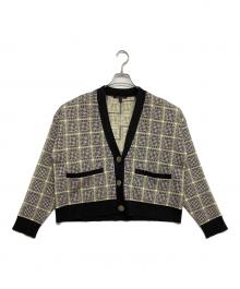 ARMANI EXCHANGE（アルマーニ エクスチェンジ）の古着「ニットカーディガン」｜ブラック