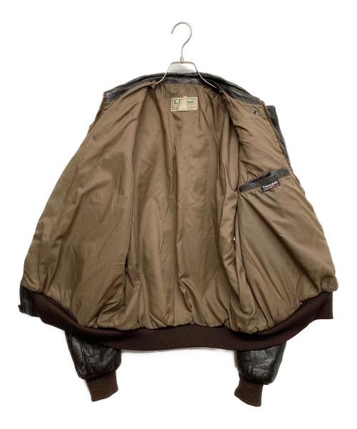 L.L.Bean（エルエルビーン）L.L.Bean (エルエルビーン) 80ｓ A-2フライングタイガージャケット ブラック サイズ:42 LONGの古着・服飾アイテム