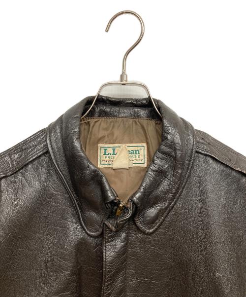 L.L.Bean（エルエルビーン）L.L.Bean (エルエルビーン) 80ｓ A-2フライングタイガージャケット ブラック サイズ:42 LONGの古着・服飾アイテム