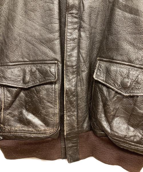 L.L.Bean（エルエルビーン）L.L.Bean (エルエルビーン) 80ｓ A-2フライングタイガージャケット ブラック サイズ:42 LONGの古着・服飾アイテム