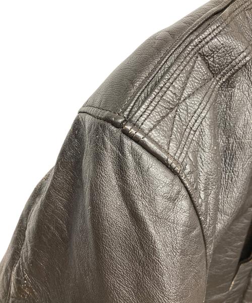 L.L.Bean（エルエルビーン）L.L.Bean (エルエルビーン) 80ｓ A-2フライングタイガージャケット ブラック サイズ:42 LONGの古着・服飾アイテム