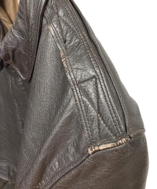 L.L.Bean（エルエルビーン）L.L.Bean (エルエルビーン) 80ｓ A-2フライングタイガージャケット ブラック サイズ:42 LONGの古着・服飾アイテム