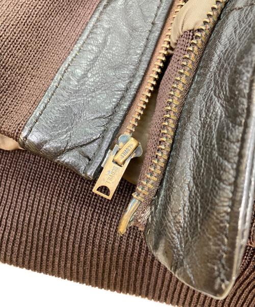 L.L.Bean（エルエルビーン）L.L.Bean (エルエルビーン) 80ｓ A-2フライングタイガージャケット ブラック サイズ:42 LONGの古着・服飾アイテム