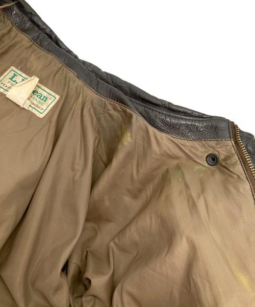 L.L.Bean（エルエルビーン）L.L.Bean (エルエルビーン) 80ｓ A-2フライングタイガージャケット ブラック サイズ:42 LONGの古着・服飾アイテム