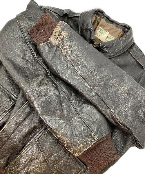 L.L.Bean（エルエルビーン）L.L.Bean (エルエルビーン) 80ｓ A-2フライングタイガージャケット ブラック サイズ:42 LONGの古着・服飾アイテム