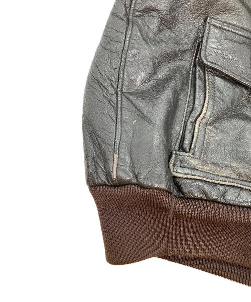 L.L.Bean（エルエルビーン）L.L.Bean (エルエルビーン) 80ｓ A-2フライングタイガージャケット ブラック サイズ:42 LONGの古着・服飾アイテム