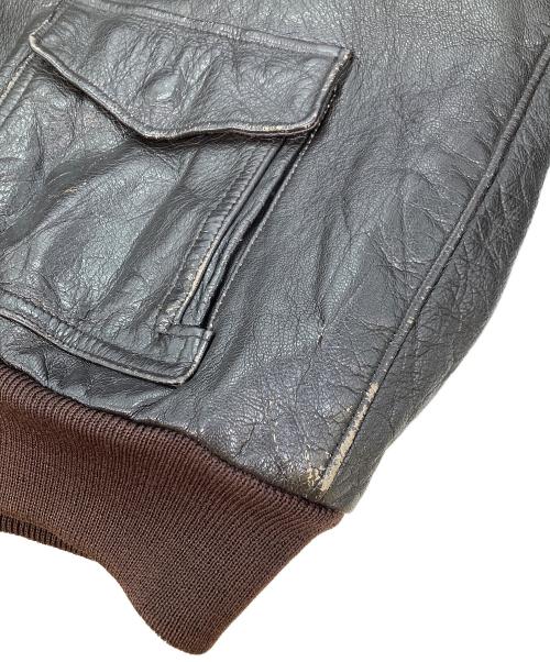 L.L.Bean（エルエルビーン）L.L.Bean (エルエルビーン) 80ｓ A-2フライングタイガージャケット ブラック サイズ:42 LONGの古着・服飾アイテム