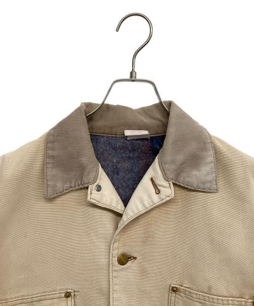 CarHartt（カーハート）CarHartt (カーハート) 80ｓ 裏ブランケットチョアコート ベージュ サイズ:タグ印字薄れの古着・服飾アイテム