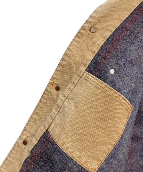 CarHartt（カーハート）CarHartt (カーハート) 80ｓ 裏ブランケットチョアコート ベージュ サイズ:タグ印字薄れの古着・服飾アイテム