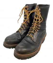 RED WING（レッドウィング）の古着「ロガーブーツ」｜ブラック