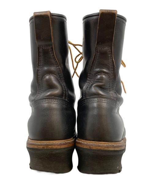 RED WING（レッドウィング）RED WING (レッドウィング) ロガーブーツ ブラック サイズ:US9の古着・服飾アイテム
