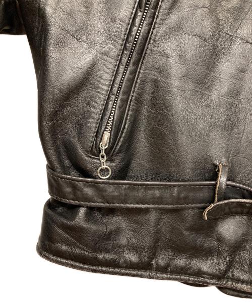 Schott（ショット）Schott (ショット) ライダースジャケット ブラック サイズ:14の古着・服飾アイテム