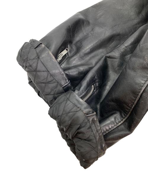 Schott（ショット）Schott (ショット) ライダースジャケット ブラック サイズ:14の古着・服飾アイテム