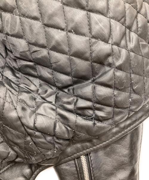 Schott（ショット）Schott (ショット) ライダースジャケット ブラック サイズ:14の古着・服飾アイテム