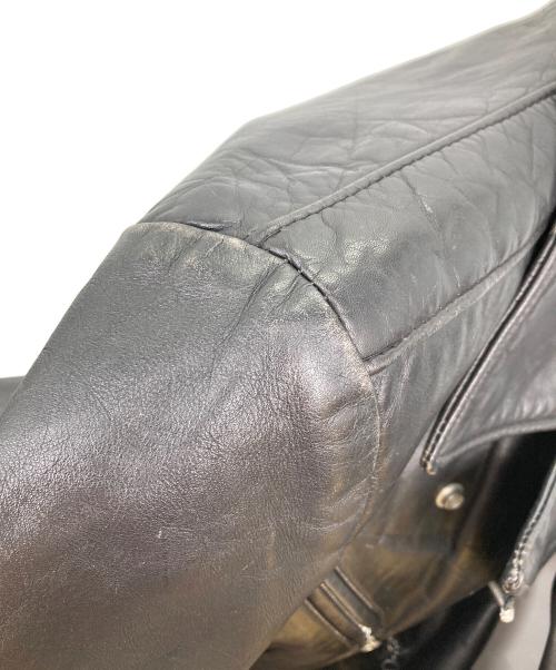 Schott（ショット）Schott (ショット) ライダースジャケット ブラック サイズ:14の古着・服飾アイテム