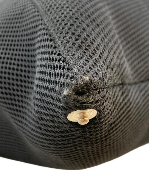 MM6 Maison Margiela（エムエムシックスメゾンマルジェラ）MM6 Maison Margiela (エムエムシックスメゾンマルジェラ) ジャパニーズメッシュトライアングルトート ブラックの古着・服飾アイテム