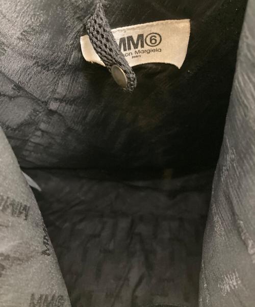 MM6 Maison Margiela（エムエムシックスメゾンマルジェラ）MM6 Maison Margiela (エムエムシックスメゾンマルジェラ) ジャパニーズメッシュトライアングルトート ブラックの古着・服飾アイテム