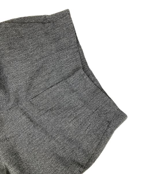 INDIVI（インディヴィ）INDIVI (インディヴィ) ラメ混ワイドパンツ グレー サイズ:40の古着・服飾アイテム