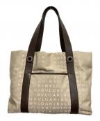 BVLGARIブルガリ）の古着「ハンドバッグ」｜ベージュ