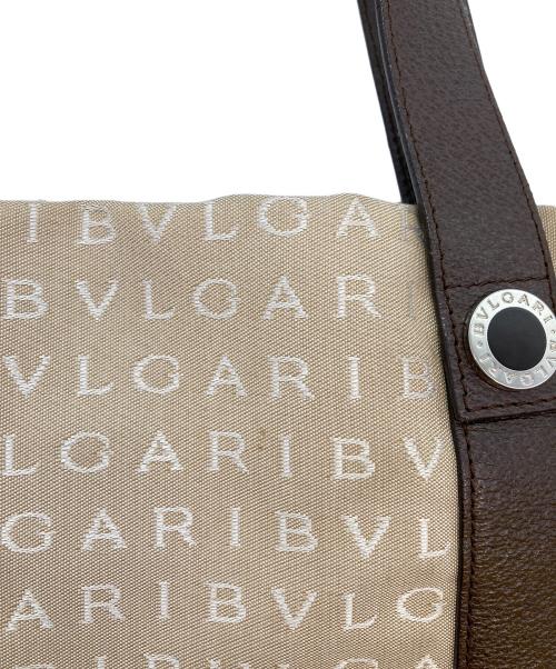 BVLGARI（ブルガリ）BVLGARI (ブルガリ) ハンドバッグ ベージュの古着・服飾アイテム