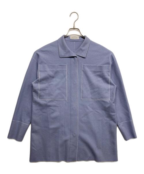 BASILE 28（バジーレ28）BASILE 28 (バジーレ28) スタンドカラージャケット パープル サイズ:9の古着・服飾アイテム