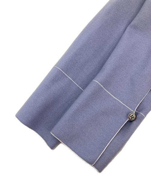 BASILE 28（バジーレ28）BASILE 28 (バジーレ28) スタンドカラージャケット パープル サイズ:9の古着・服飾アイテム